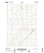 USGS US Topo 7.5-minute map for Claremont SD 2021