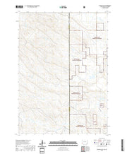 USGS US Topo 7.5-minute map for Coffee Flats SDWY 2021