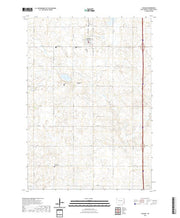 USGS US Topo 7.5-minute map for Colman SD 2021