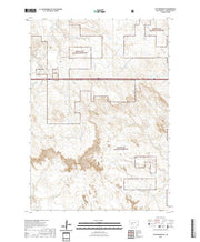 USGS US Topo 7.5-minute map for Cottonwood SE SD 2021