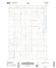 USGS US Topo 7.5-minute map for Cresbard NE SD 2021