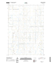 USGS US Topo 7.5-minute map for Cresbard SE SD 2021