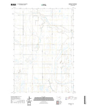 USGS US Topo 7.5-minute map for Cresbard SW SD 2021