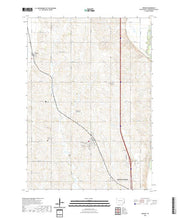 USGS US Topo 7.5-minute map for Crooks SD 2021