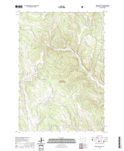 USGS US Topo 7.5-minute map for Crows Nest Peak SD 2021