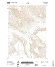 USGS US Topo 7.5-minute map for Dalzell NE SD 2021