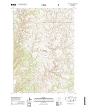 USGS US Topo 7.5-minute map for Dead Horse Flats SD 2021