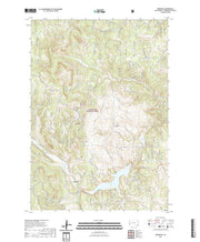 USGS US Topo 7.5-minute map for Deerfield SD 2021