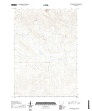 USGS US Topo 7.5-minute map for Deers Ears Butte South SD 2021