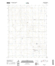 USGS US Topo 7.5-minute map for Delmont SD 2021