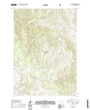 USGS US Topo 7.5-minute map for Ditch Creek SD 2021