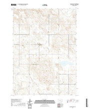 USGS US Topo 7.5-minute map for Dog Ear Lake SD 2021