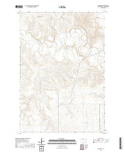 USGS US Topo 7.5-minute map for Dupree NE SD 2021