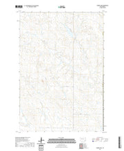 USGS US Topo 7.5-minute map for Durkee Lake SD 2021