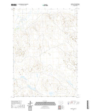 USGS US Topo 7.5-minute map for Ecoffey Lake SD 2021