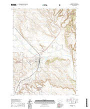 USGS US Topo 7.5-minute map for Edgemont SD 2021