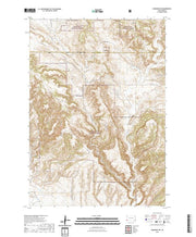 USGS US Topo 7.5-minute map for Edgemont NE SD 2021