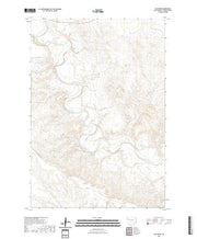 USGS US Topo 7.5-minute map for Elm Creek SD 2021