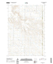 USGS US Topo 7.5-minute map for Elm Creek Ranch SD 2021