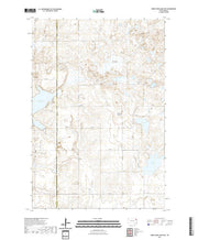 USGS US Topo 7.5-minute map for Enemy Swim Lake East SD 2021