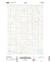 USGS US Topo 7.5-minute map for Erwin SD 2021