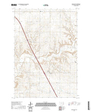 USGS US Topo 7.5-minute map for Estelline NE SD 2021