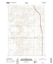 USGS US Topo 7.5-minute map for Estelline SE SD 2021