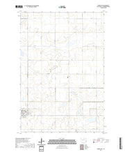 USGS US Topo 7.5-minute map for Eureka East SD 2021