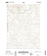 USGS US Topo 7.5-minute map for Evergreen NE SD 2021