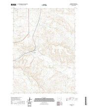 USGS US Topo 7.5-minute map for Fairburn SD 2021