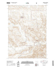 USGS US Topo 7.5-minute map for Fairburn NE SD 2021