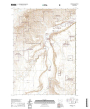 USGS US Topo 7.5-minute map for Fairburn SE SD 2021