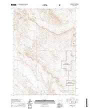 USGS US Topo 7.5-minute map for Fairburn SW SD 2021