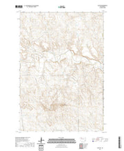 USGS US Topo 7.5-minute map for Faith NE SD 2021