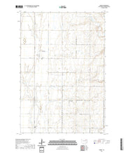 USGS US Topo 7.5-minute map for Ferney SD 2021