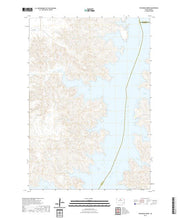 USGS US Topo 7.5-minute map for Four Bear Creek SD 2021