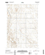 USGS US Topo 7.5-minute map for Frankfort SW SD 2021