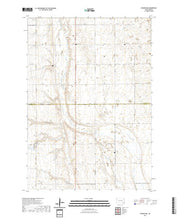 USGS US Topo 7.5-minute map for Fraser Dam SD 2021