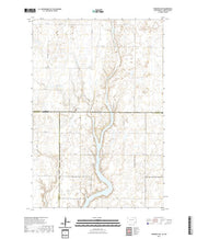 USGS US Topo 7.5-minute map for Frederick NW SDND 2021