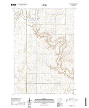 USGS US Topo 7.5-minute map for Frederick SW SD 2021