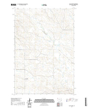 USGS US Topo 7.5-minute map for Gallup Creek SD 2021