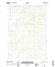 USGS US Topo 7.5-minute map for Gannvalley SE SD 2021