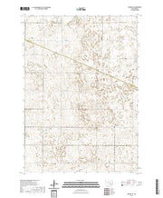 USGS US Topo 7.5-minute map for Geddes SE SD 2021