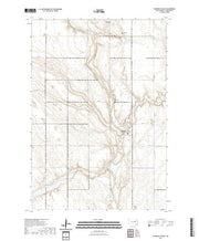 USGS US Topo 7.5-minute map for Glendale Colony SD 2021