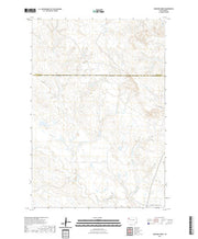 USGS US Topo 7.5-minute map for Granger Creek SD 2021