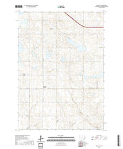 USGS US Topo 7.5-minute map for Grass Lake SD 2021