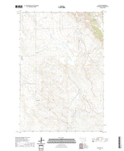 USGS US Topo 7.5-minute map for Gustave SD 2021