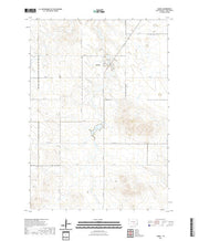 USGS US Topo 7.5-minute map for Hamill SD 2021