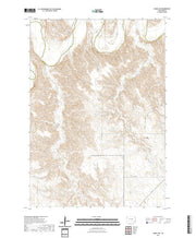 USGS US Topo 7.5-minute map for Hamill NW SD 2021