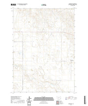 USGS US Topo 7.5-minute map for Harrington SD 2021